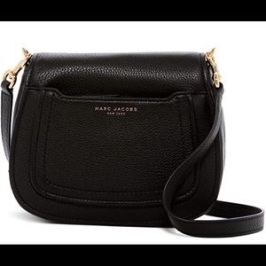 Lightly Used! Marc Jacobs Empire City Mini Messenger Leather Crossbody Bag